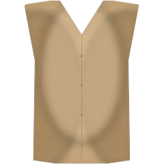 Gilet camel — Haut