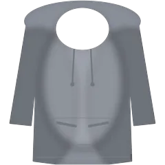 Hoodie gris — Haut